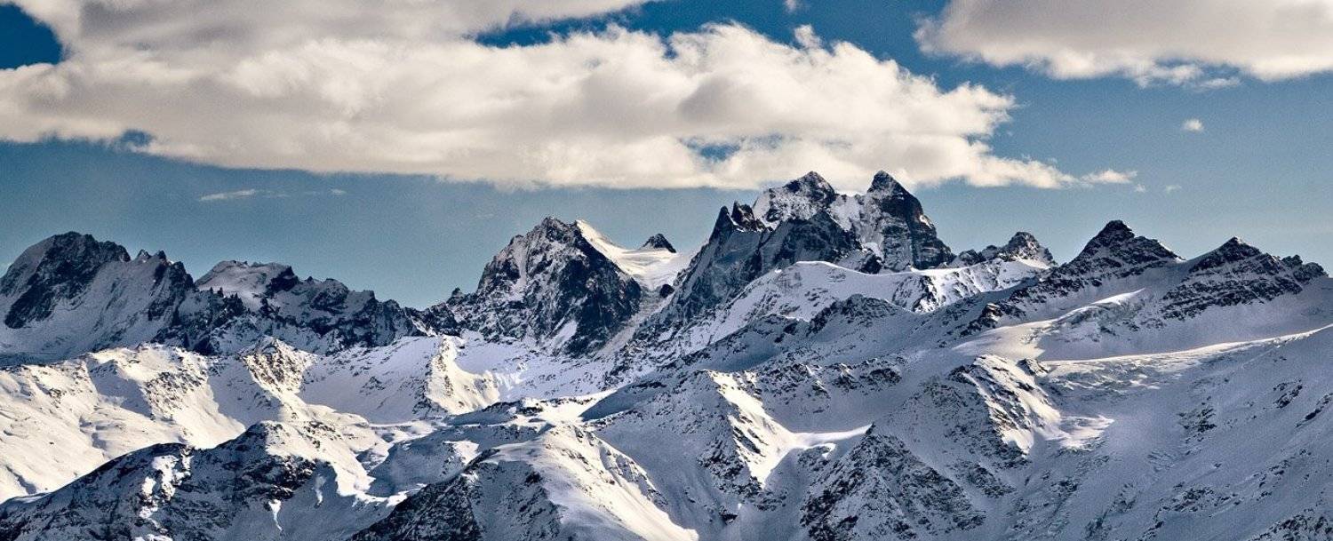 горы, облака, кавказ, dimmm