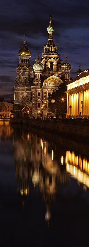 Ночная прогулка по Питеру. фото превью