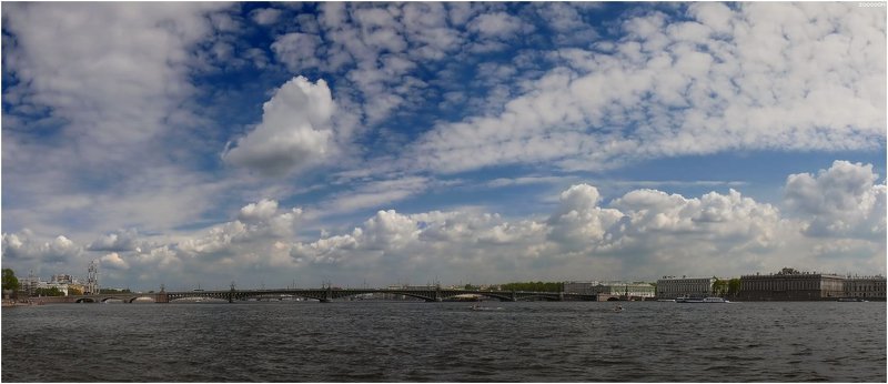 петербург нева небо Небо над Невойphoto preview