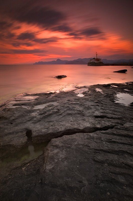 крым, весна, вечер, цвет, море Trapped in Time (color ver.)photo preview