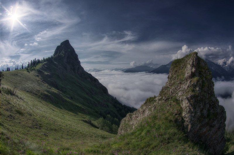 закан, большая лаба Утесы воздушного океана.photo preview