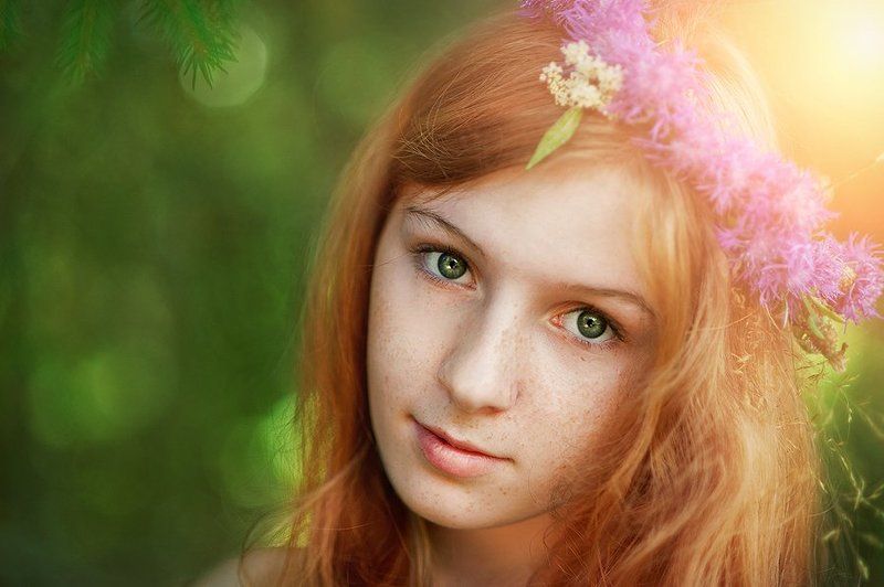 Солнечный портретphoto preview