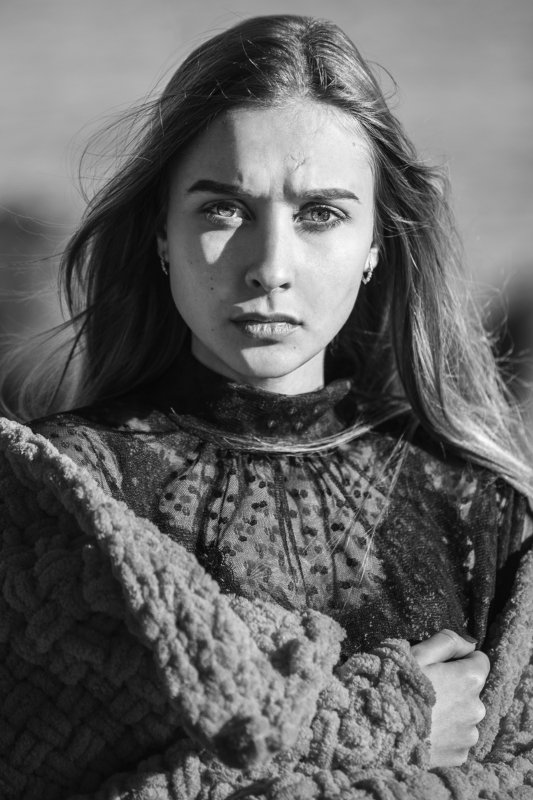 девушка, взгляд, глаза, портрет, girl, sight, eyes Владаphoto preview