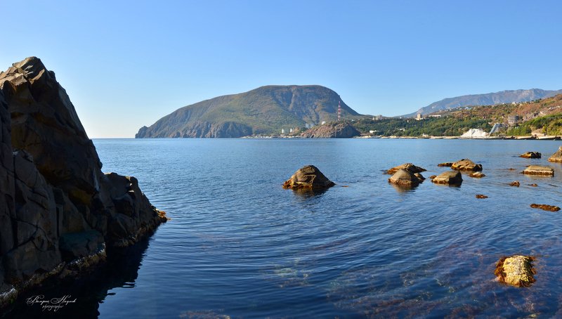 осень, крым, партенит, карасан, море. горы, аю-даг, утёс От Утёса на Аю-Дагphoto preview