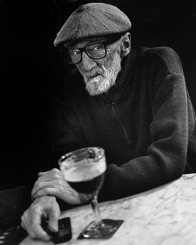 In the pubs of Antwerp(Belgium).