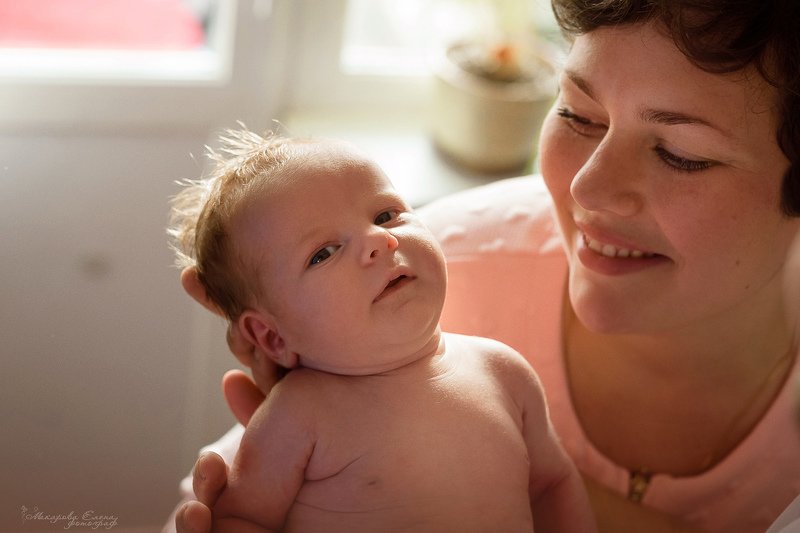 мама, сын, малыш, семья, домашняя, съемка  Нежностьphoto preview