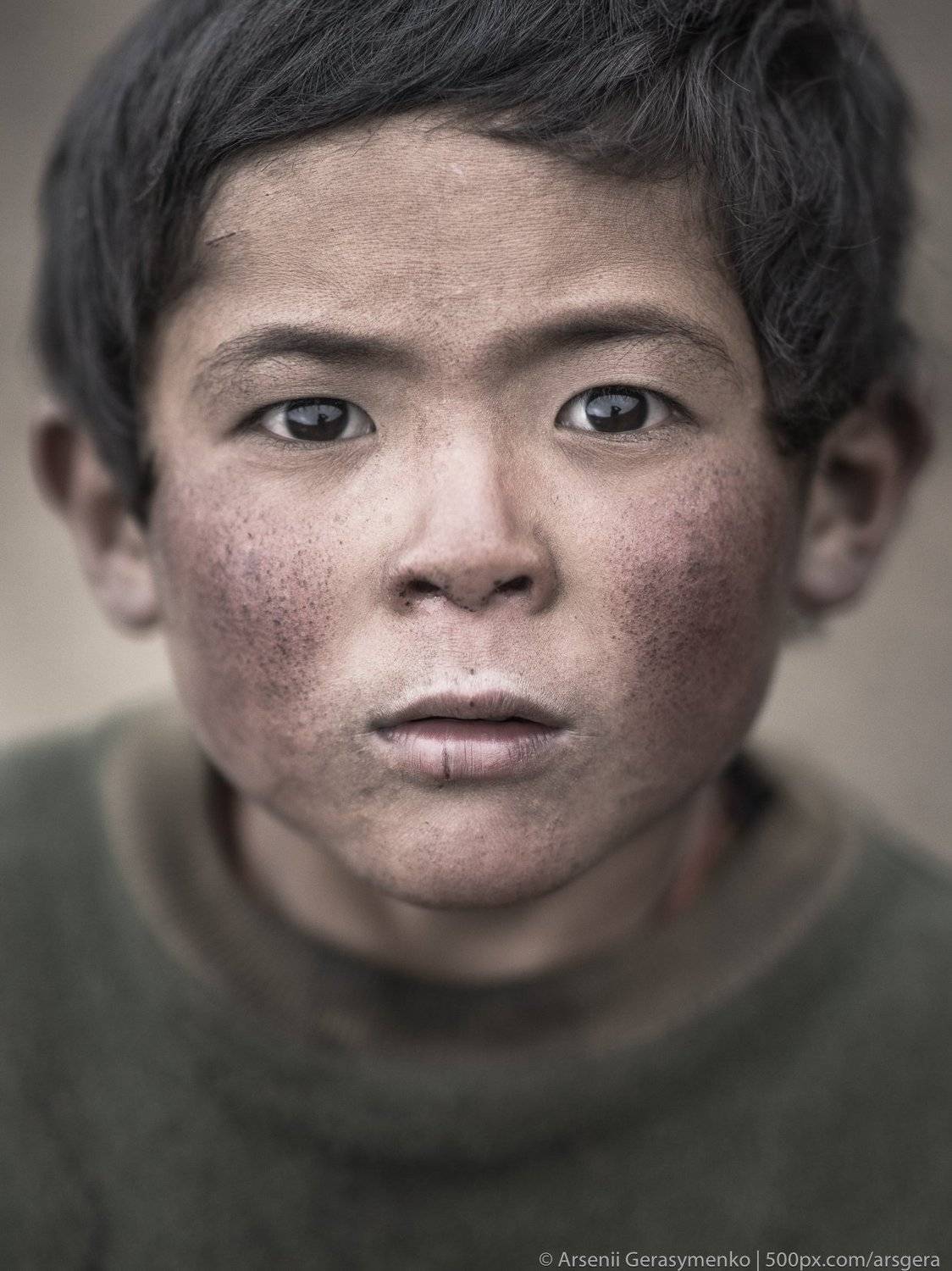 sherpa, nepal, boy, portrait, headshot, people, himalayas, Арсений Герасименко