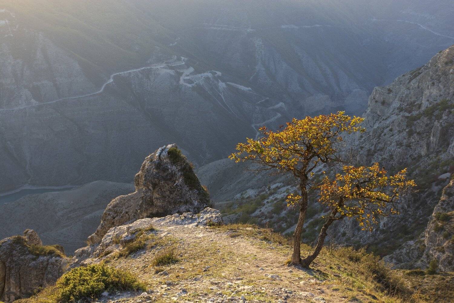 Над Сулакским каньоном. Автор: Дмитрий Новоселов , Дмитрий Новоселов