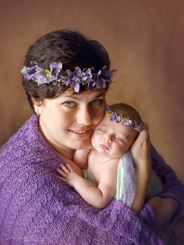 портрет, малыш, мама, новорожденный Маленькое чудоphoto preview