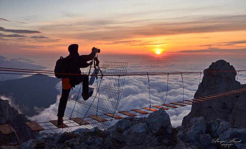 утро, рассвет, восход, крым, ай-петри, октябрь Рабочий моментphoto preview