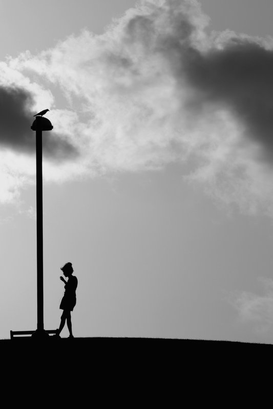 silhouet black and white people silhouettes ...#20photo preview