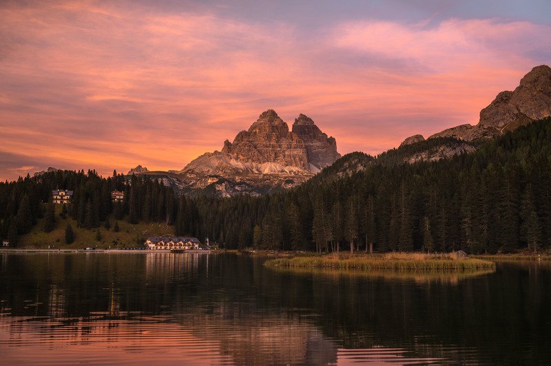 Закат на озере Мизуринаphoto preview