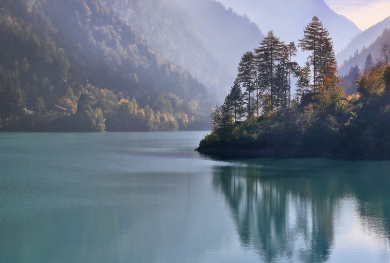 швейцария, альпы, горы Вечерний покойphoto preview