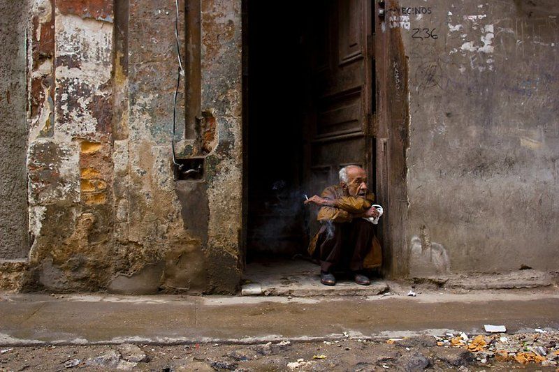 куба, гавана, улица, старый город сижу курюphoto preview