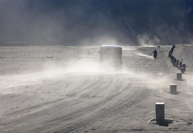 индонезия, кальдера, вулкан, кратер, тенгер Пепельное мореphoto preview