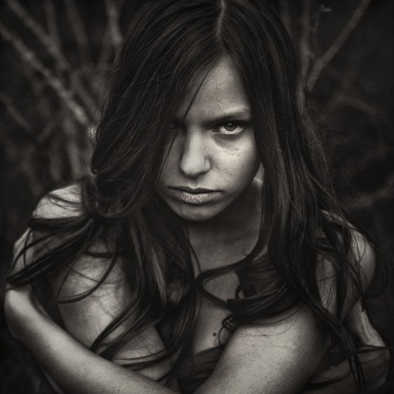 octopus, portrait, woman, girl, женщина, девушка, портрет, осьминог Осьминожкаphoto preview