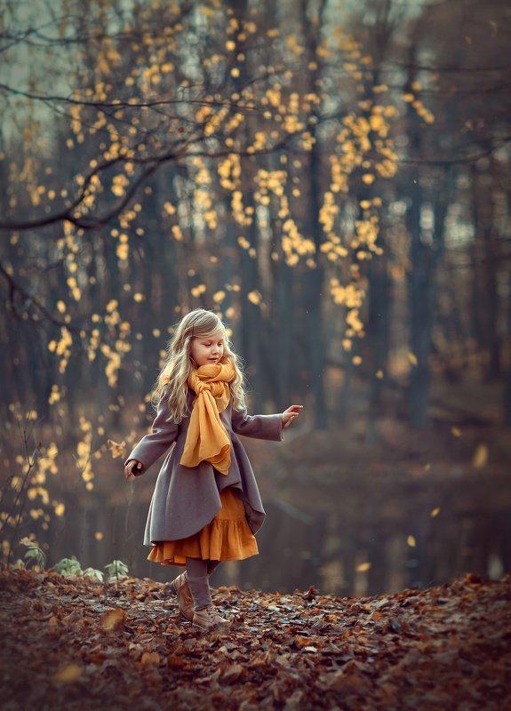 девочка, осень, волшебная фотография, детская фотосессия, детская фотография, катрин белоцерковская, kateblc Осеньphoto preview