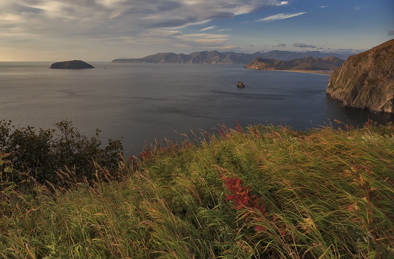 камчатка тихий океан Над Тихим океаномphoto preview