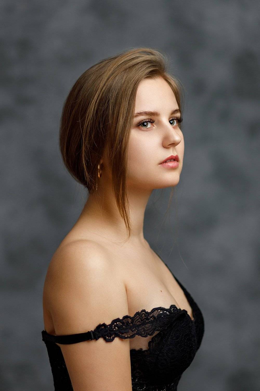 Anastasia. Автор: Ксения Сергеева девушка взгляд портрет студия, Ксения Сергеева