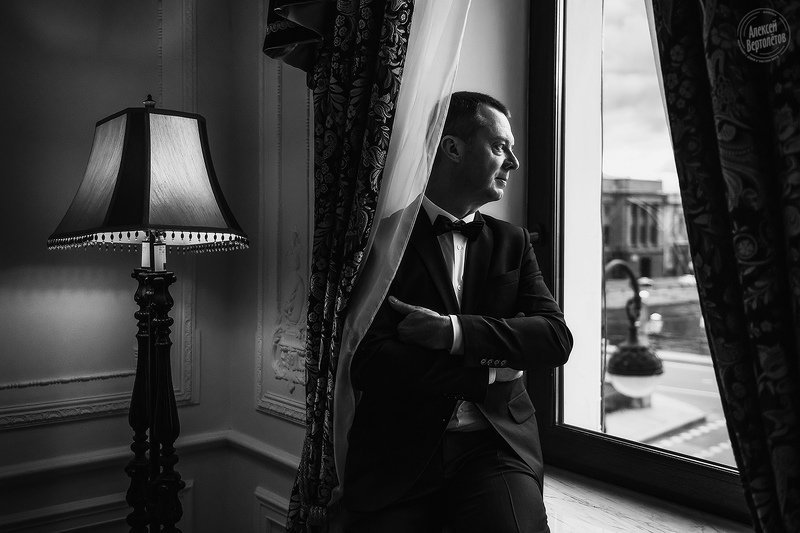 мужчина, портрет, чб, bw photo preview