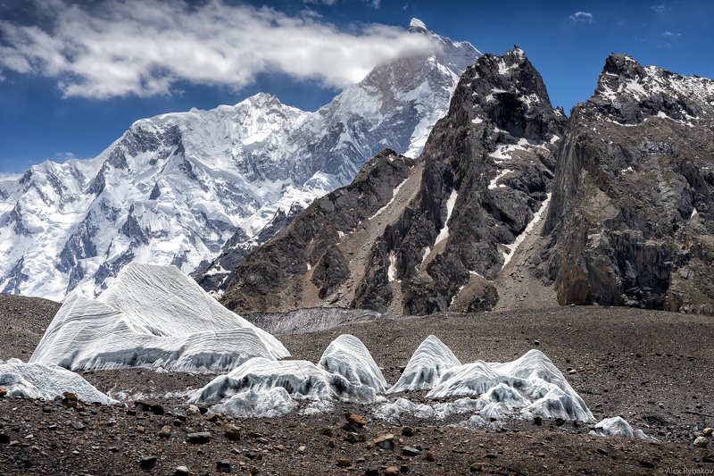Горы, Каракорум, Пакистан, Машербрум.  Машербрум - великий и ужасный.photo preview