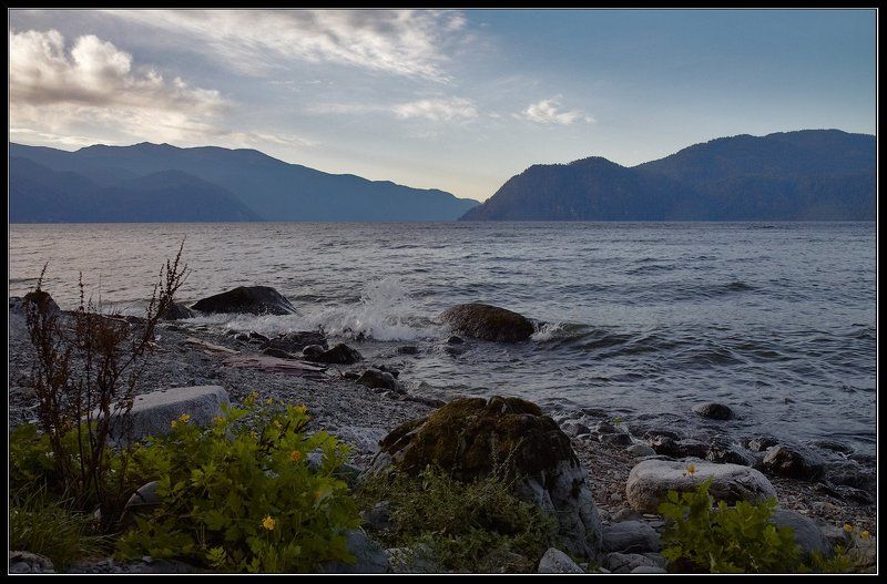 Сентябрьское утро Телецкого озера.photo preview