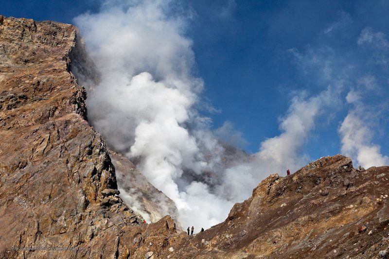 камчатка, вулканы Между небом и землёйphoto preview