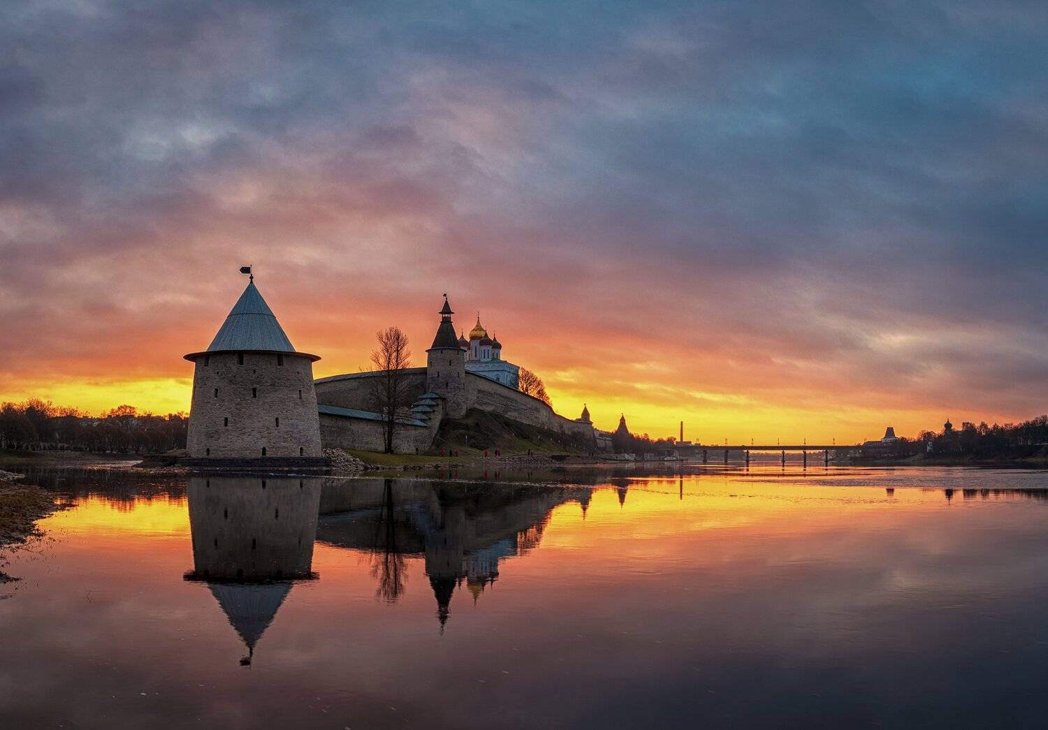 Январский рассвет. Автор: Roman Dmitriev пейзаж, Roman Dmitriev