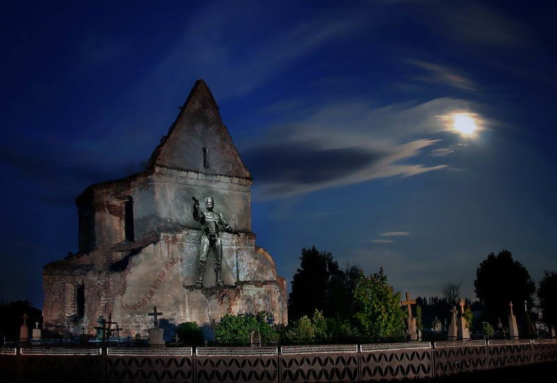 робот, робокоп, терминатор, ии, интеллект,  технологии, алтарь, искусство В ночь перед Рождеством, или…photo preview