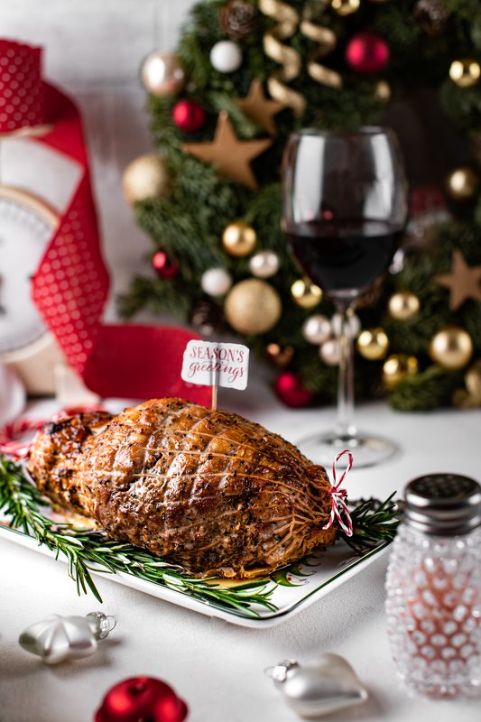 foodphoto foodstyling foodie Christmas еда фудфото натюрморт праздник рождество Новый год атмосфера moody stilllife Christmas Ham Рождественский окорокphoto preview