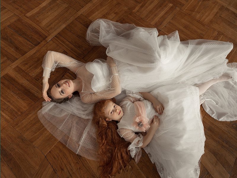 сестры, девочки, невеста Сестрыphoto preview