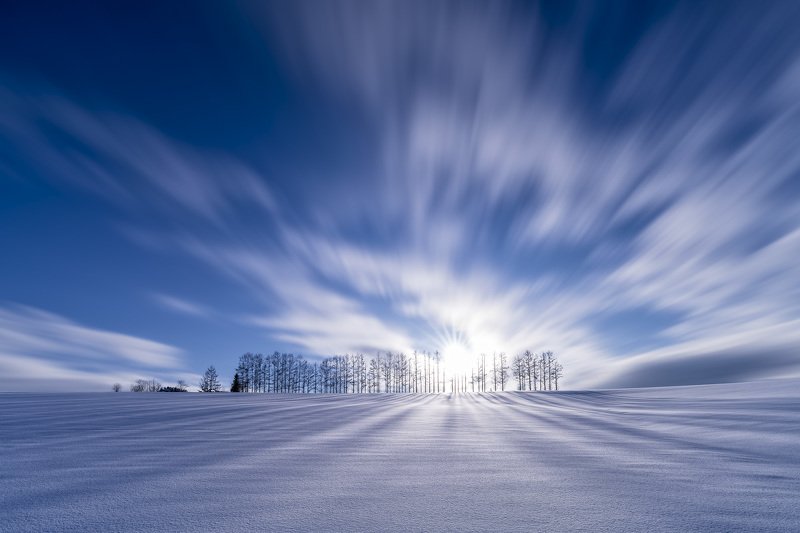 #landscape #seascape #snow japan #hokkaido # Fairy Wingsphoto preview