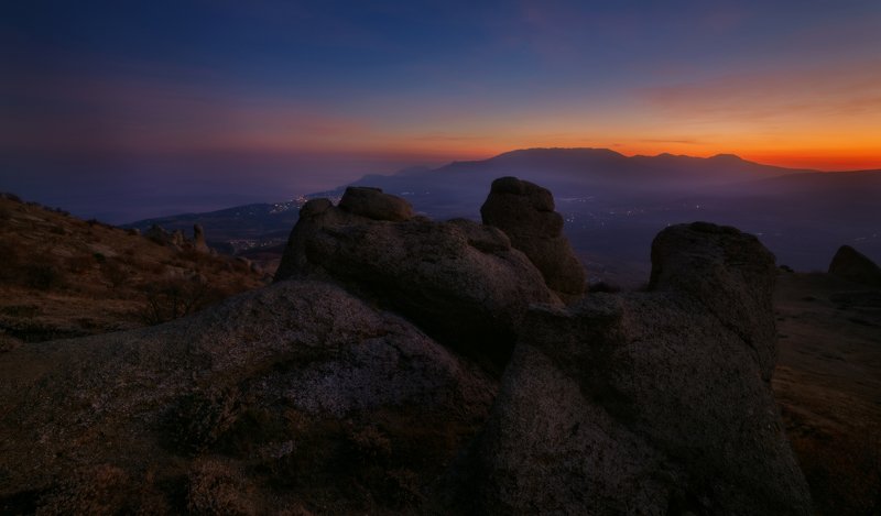 крым Вечер на Демерджиphoto preview