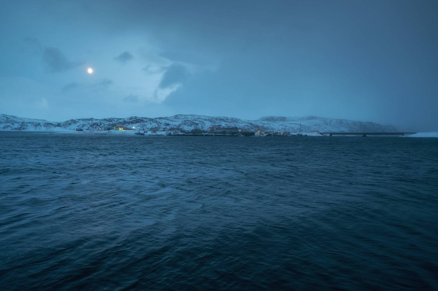 North vilage.. Автор: Егор Бугримов north night cold forest nature landscape kola peninsula ocean winter, Егор Бугримов