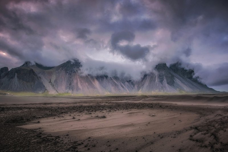 исландия,iceland mystical Stokksnesphoto preview