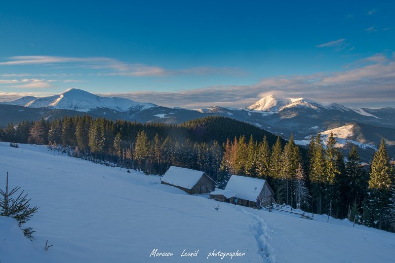 #nature, #туман, #лес, #oсень, #украина, #карпаты, #пейзаж, #закат, #туман, #солнце, #свет, #mountain range, #mountains, #туризм, #лес, #nature, #природа, Вид з Кукула на Петрос - Говерла. фото превью