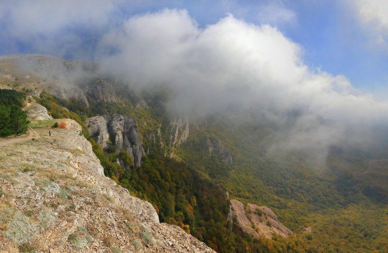 крым, туча, демерджи, горы, лес, сиськи Тучко для Демерджиphoto preview