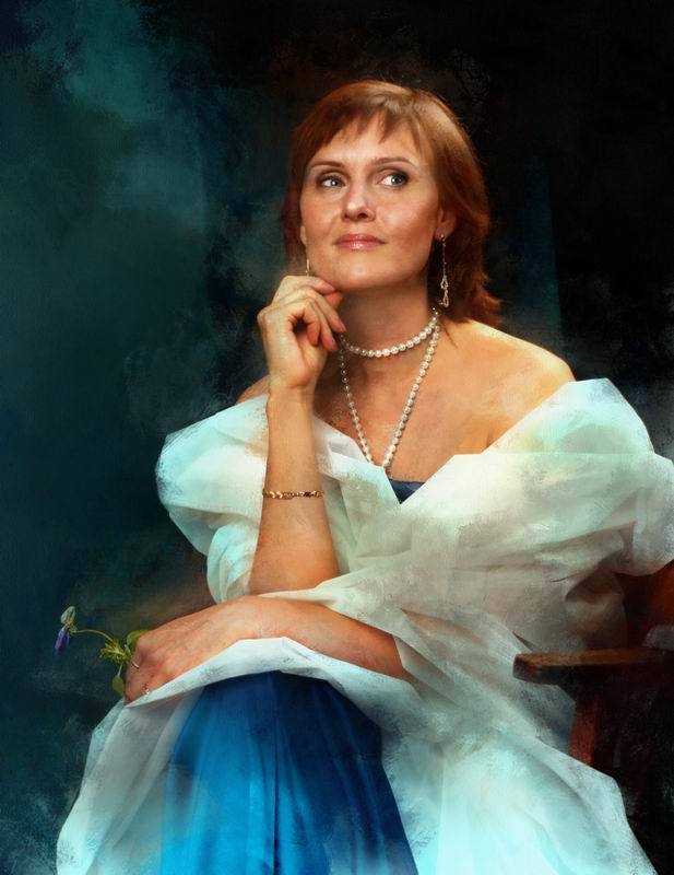 портрет, музыка Еленаphoto preview