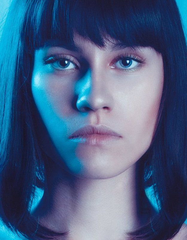 model,girl,lips,eyes,dark,blue Model testphoto preview