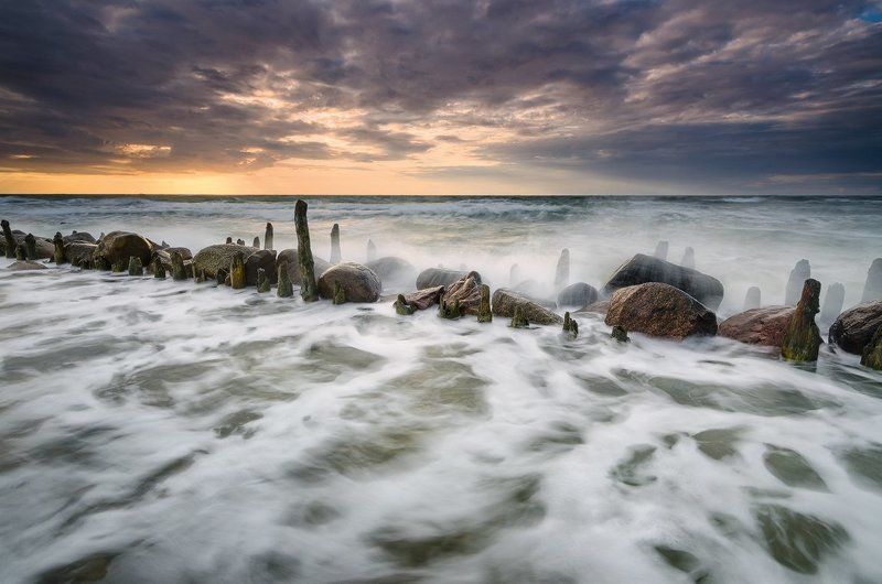 пейзаж, море, балтика Элементы фото превью