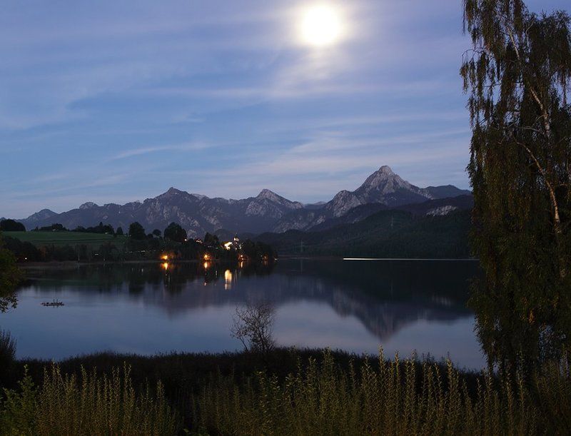 бавария, фюссен, Альпийский вечерphoto preview