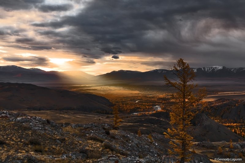 алтай, altai, осень, autumn, горы, mountains Рождение нового дняphoto preview