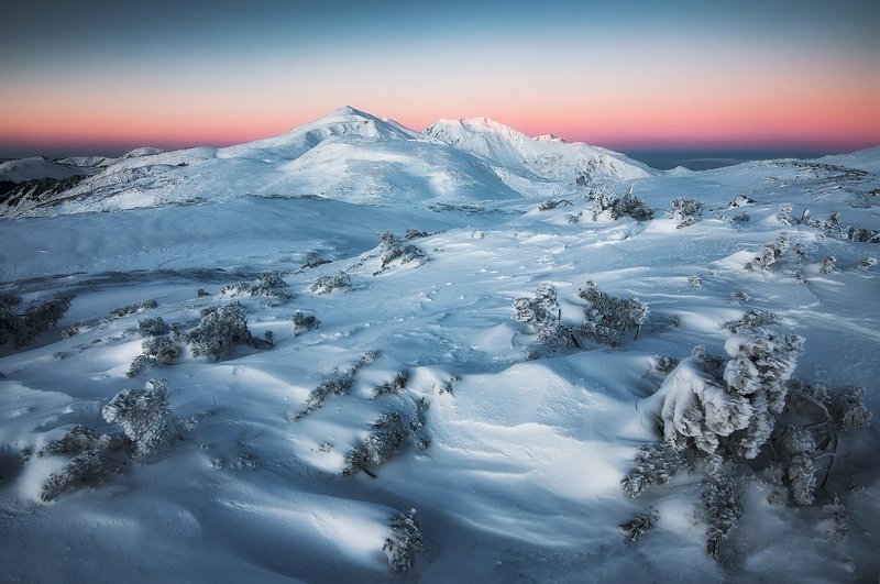 landscape, expression, romania, sunrise, ridge, winter, frozen World of Sleepersphoto preview