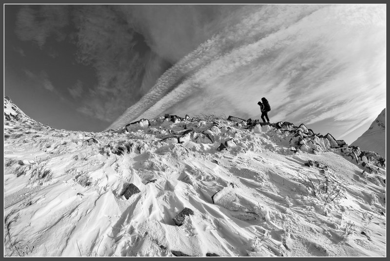 горы семиглавая походы пейзаж И снег и ветер ...photo preview