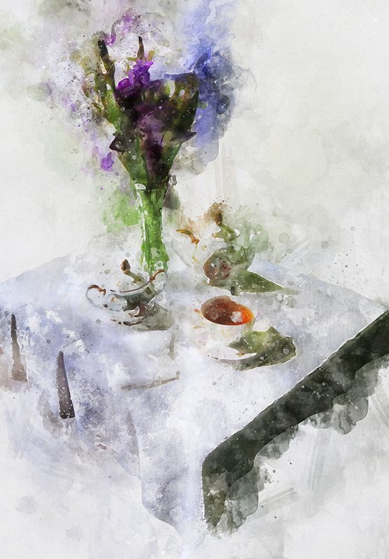 арт фото акварель натюрморт красиво АКВАРЕЛЬ 21photo preview