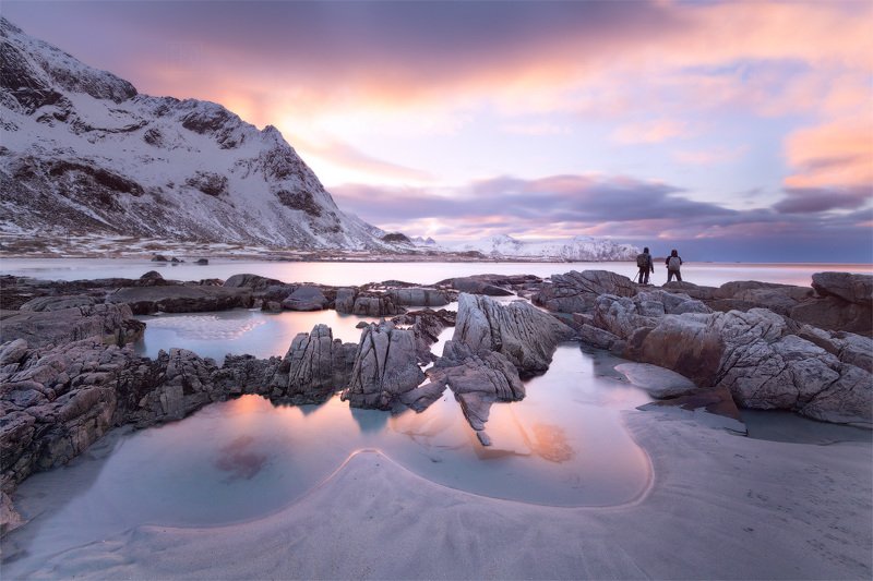 норвегия, лофотены, lofoten, norway, закат Норвежский вечерphoto preview