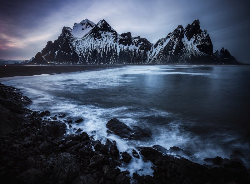 iceland, arctic, ocean, waves The wild silky waves of the oceanphoto preview