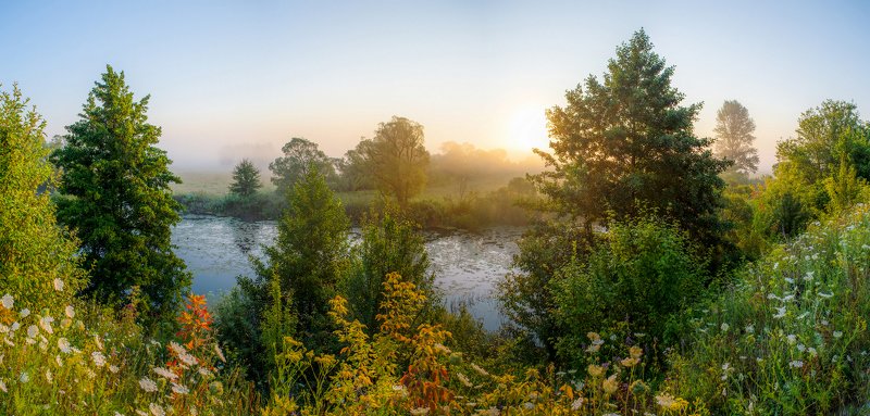 река корень,туман,рассвет,крапивное Там за рекой, рассветы и туманы...photo preview