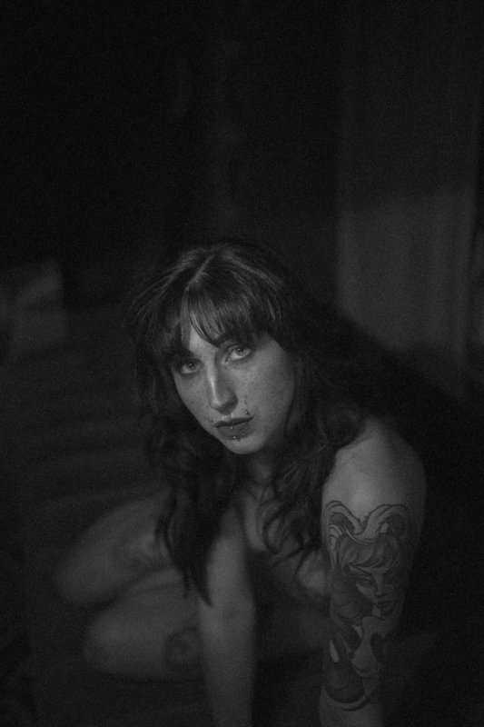 naked,nude,tattoo,model,pretty,freckles,girl,erotic,adult,nude,body,firm,bw,blackandwhite,film,body, Look...photo preview