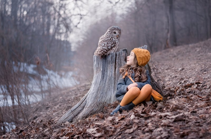 совы дети photo preview